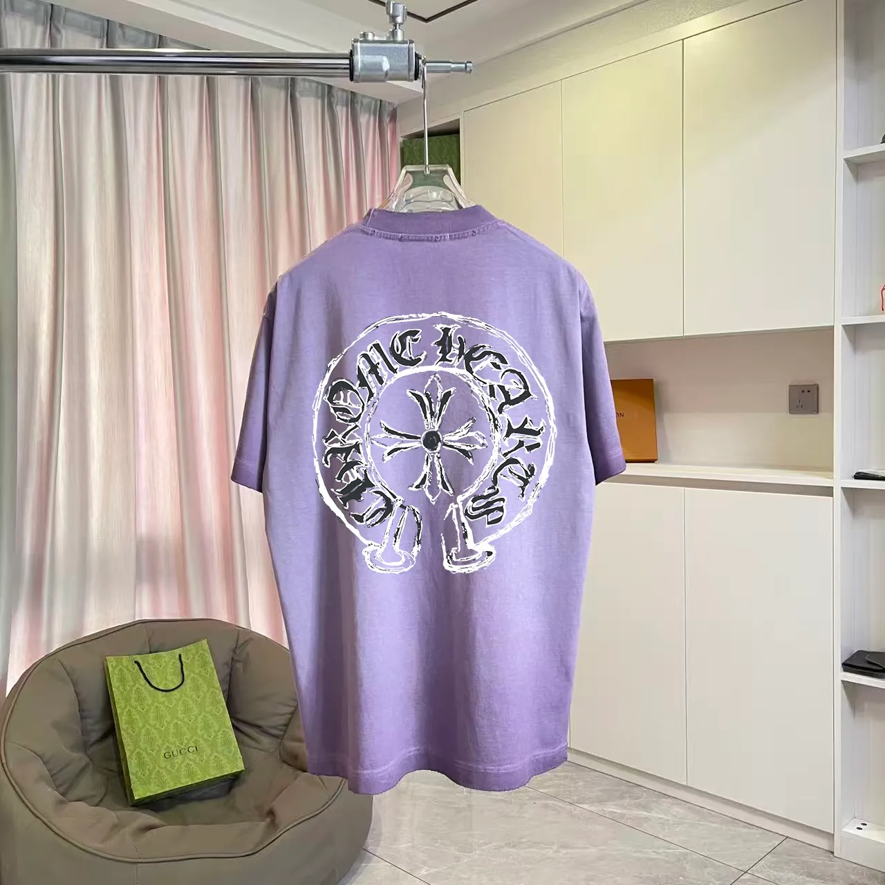 ch *2026 New Arrival t g Same Style Size：S M L XL XXL ：White Purple Gray